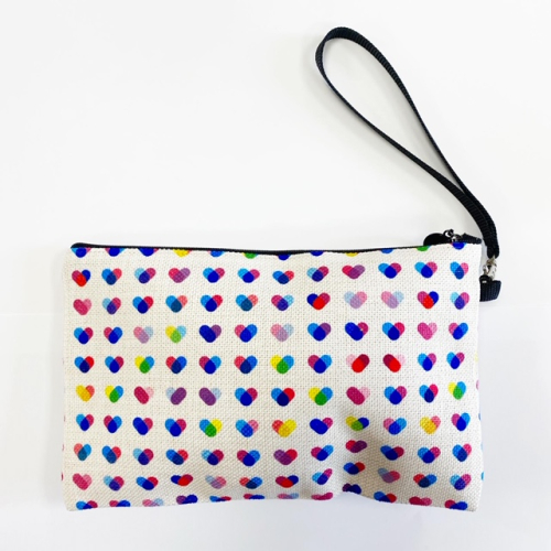 Multi Hearts - pretty makeup bag by Fimbis