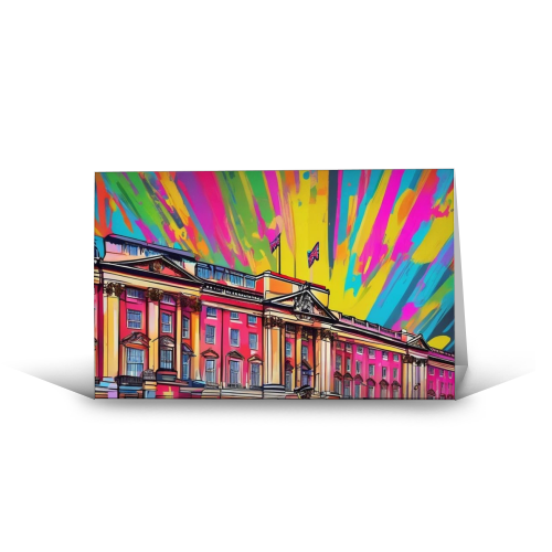 BUCKINGHAM PALACE - funny greeting card by AP